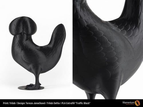 Fillamentum PLA Extrafill (Traffic Black) 3D Print...