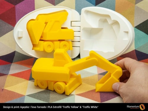 Fillamentum PLA Extrafill (Traffic Yellow) 3D Prin...