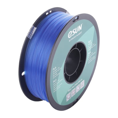 eSUN PLA (Glass Light Blue) 3D Filament 1.75Ø, 1kg