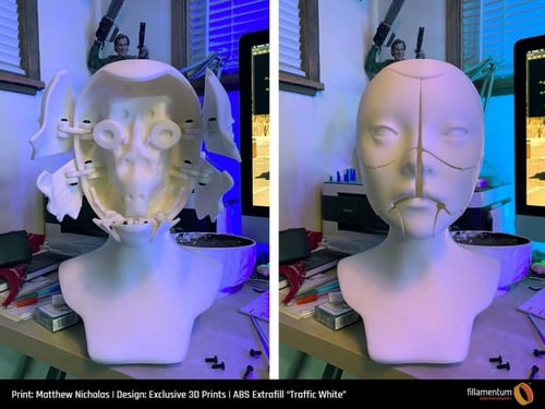 Fillamentum ABS Extrafill (Traffic White) 3D Print...