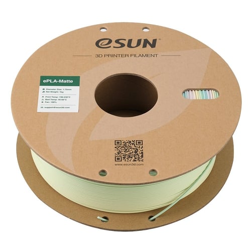 eSUN ePLA-Matte (Rainbow) 3D Filament 1.75Ø, 1kg