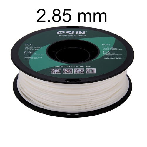 eSUN PLA+ (White) 3D Filament 2.85Ø, 1kg