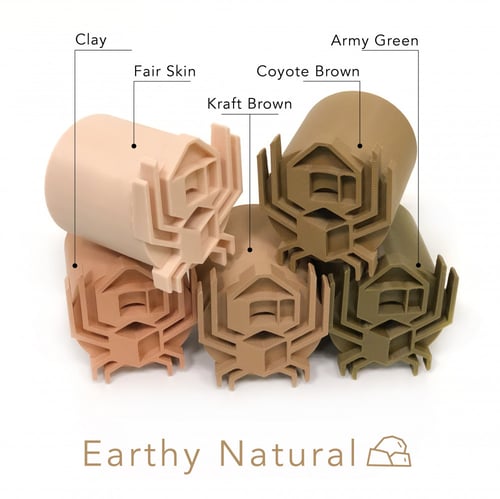 SpiderMaker Matte PLA (Kraft Brown) 3D Filament 1....