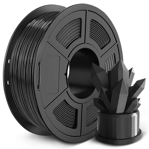 SUNLU PLA (Black) 3D Printing Filament 1.75Ø, 1kg