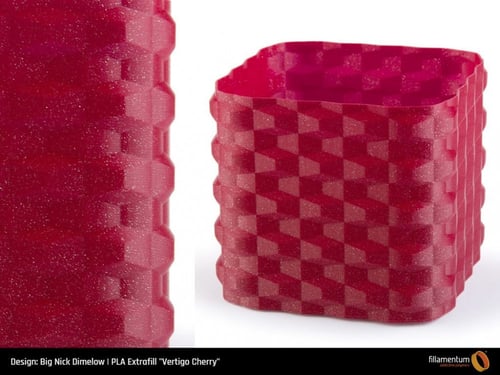 Fillamentum PLA Extrafill (Vertigo Cherry) 3D Prin...