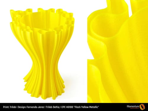 Fillamentum CPE HG100 (Flash Yellow Metallic) 3D P...