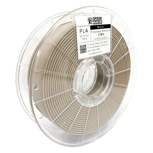 SpiderMaker Matte PLA (Frosted Almond) 3D Filament...
