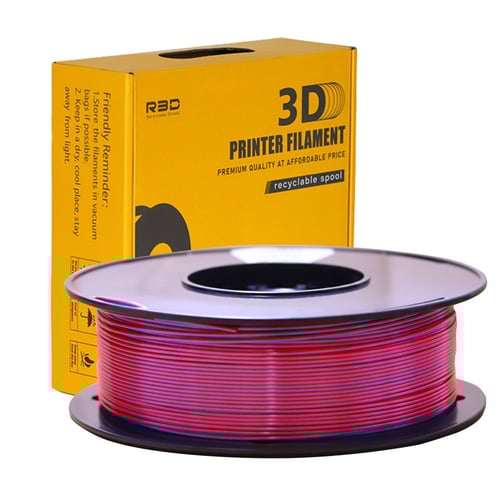 R3D Magic PLA (Red-Blue) 3D Printing Filament 1.75...