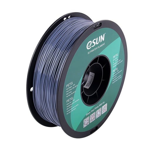 eSUN PETG (Solid Grey) 3D Filament 1.75Ø, 1kg