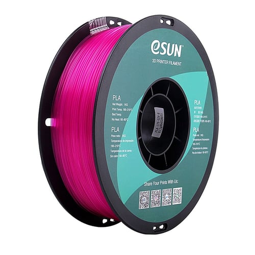 eSUN PLA (Glass Purple) 3D Filament 1.75Ø, 1kg