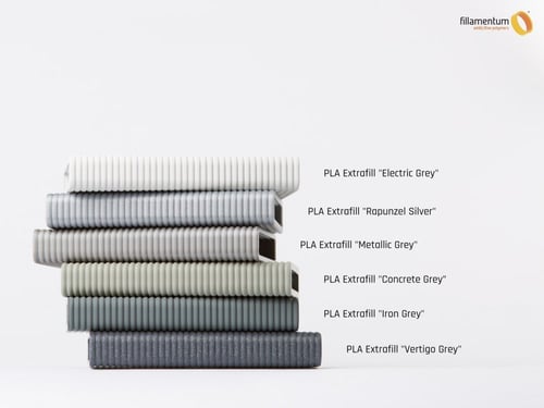 Fillamentum PLA Extrafill (Vertigo Grey) 3D Printi...