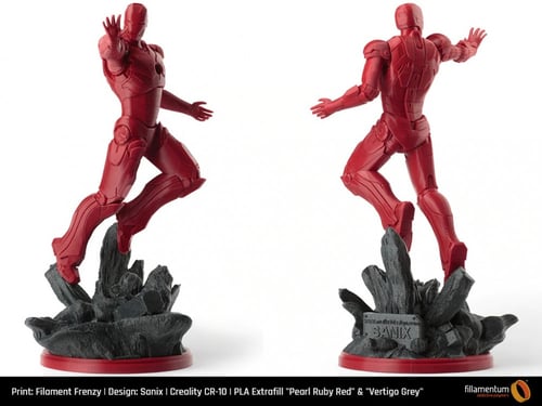 Fillamentum PLA Extrafill (Pearl Ruby Red) 3D Prin...