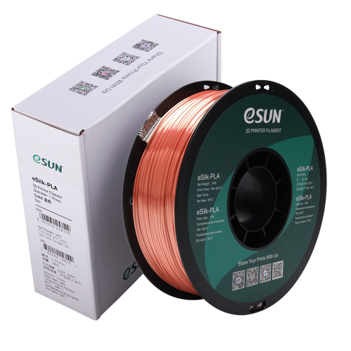 eSUN eSilk-PLA (Rose Gold) 3D Filament 1.75Ø, 1kg