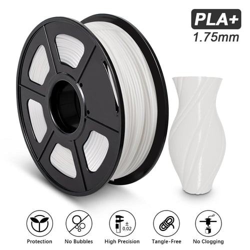 SUNLU PLA (White) 3D Printing Filament 1.75Ø, 1kg