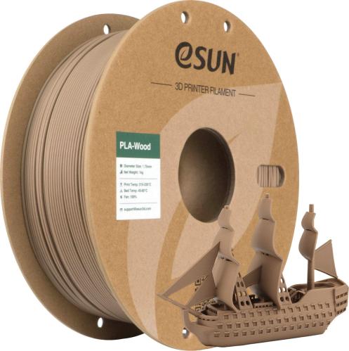 eSUN PLA-Wood (Oak) 3D Filament 1.75Ø, 1kg