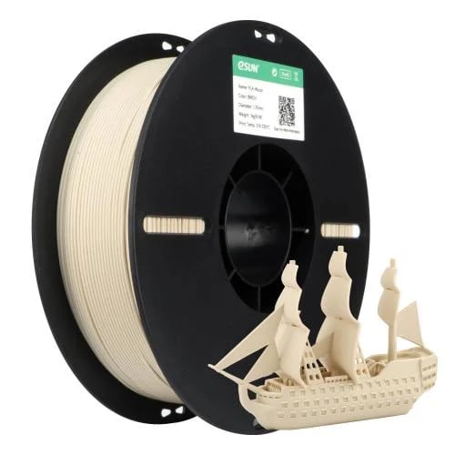 eSUN PLA-Wood (Birch) 3D Filament 1.75Ø, 1kg