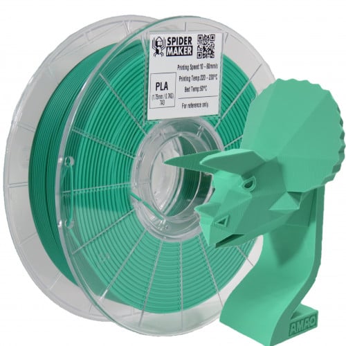 SpiderMaker Matte PLA (Emerald Green) 3D Filament...