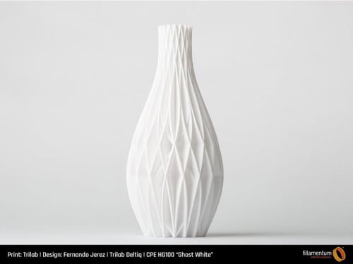 Fillamentum CPE HG100 (Ghost White) 3D Printing Fi...