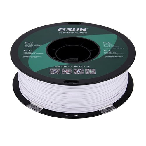 eSUN PLA+ (Cold White) 3D Filament 1.75Ø, 1kg