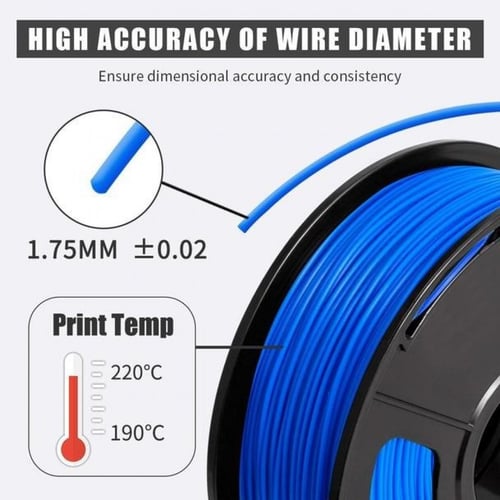 SUNLU PLA (Blue) 3D Printing Filament 1.75Ø, 1kg