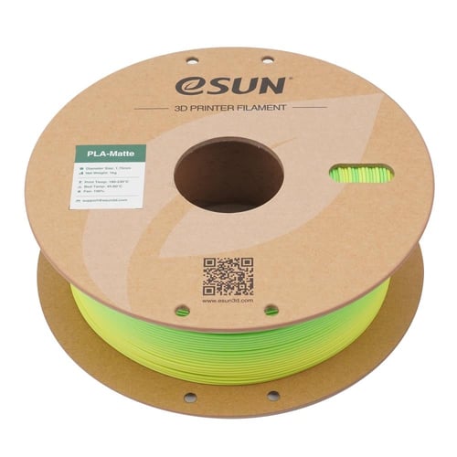 eSUN ePLA-Matte Rainbow (Paddy Field) 3D Filament...