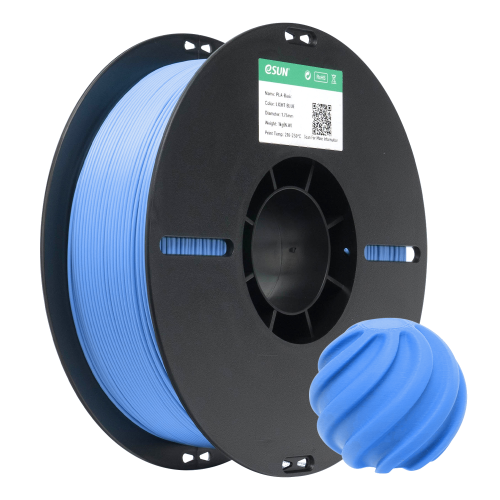 eSUN PLA Basic (Light Blue) 3D Filament 1.75Ø, 1kg