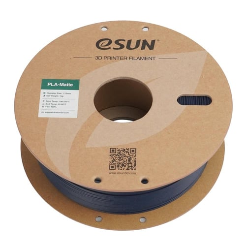 eSUN ePLA-Matte (Dark grey) 3D Filament 1.75Ø, 1kg