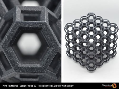 Fillamentum PLA Extrafill (Vertigo Grey) 3D Printi...