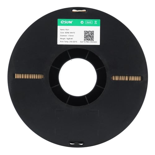 eSUN PLA+ (Bone White) 3D Filament 1.75Ø, 1kg