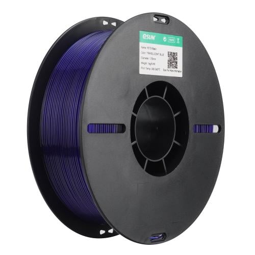 eSUN PETG-Basic (Translucent Blue) 3D Filament 1.7...
