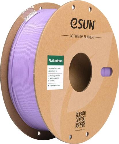 eSUN PLA-Luminous Cored (Purple) 3D Filament 1.75Ø...
