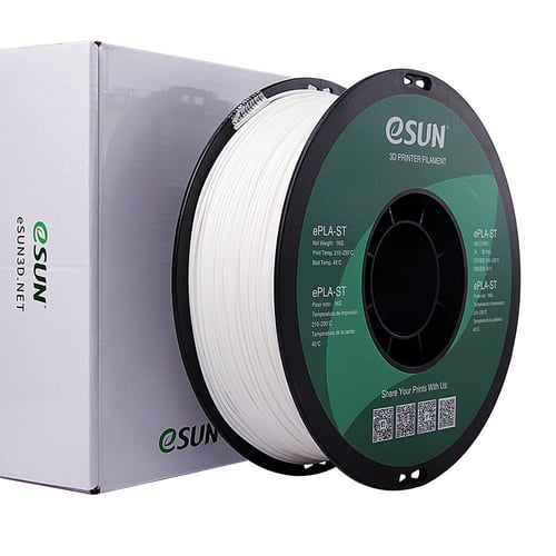 eSUN PLA-ST (White) 3D Filament 1.75Ø, 1kg