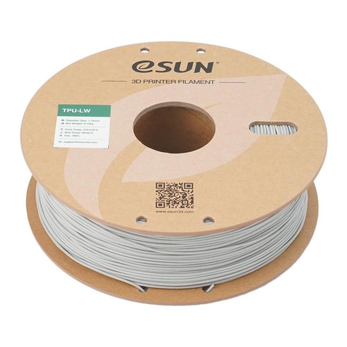 eSUN TPU-LW Light Weight (Grey) 3D Filament 1.75Ø,...