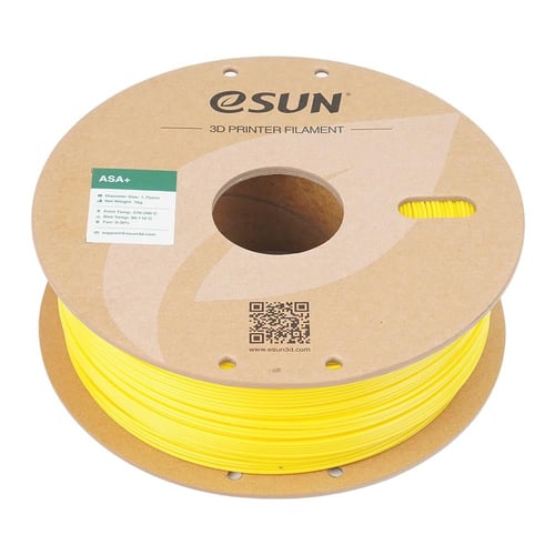 eSUN ASA+ (Yellow) 3D Filament 1.75Ø, 1kg