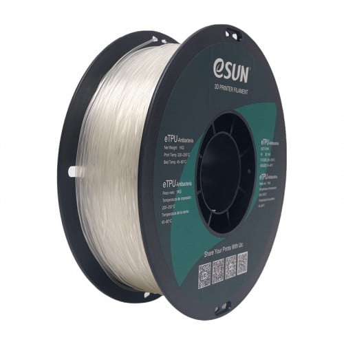 eSUN eTPU-95A antibacterial (Natural) 3D Filament...