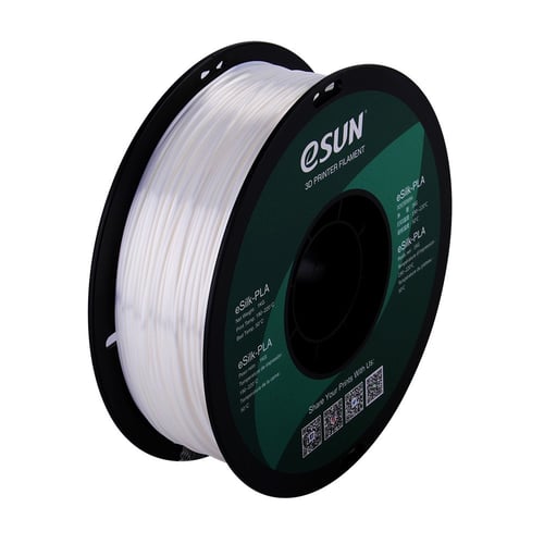 eSUN eSilk-PLA (White) 3D Filament 1.75Ø, 1kg