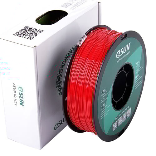 eSUN PETG (Fire Engine Red) 3D Filament 1.75Ø, 1kg