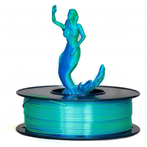 R3D Magic PLA (Blue-Green) 3D Printing Filament 1....