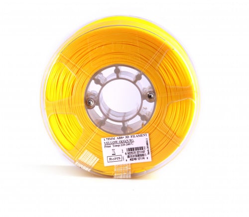 eSUN ABS+ (Yellow) 3D Filament 1.75Ø, 1kg