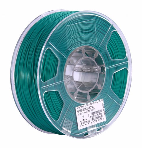 eSUN ABS+ (Green) 3D Filament 1.75Ø, 1kg