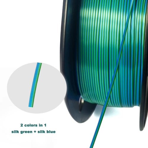 R3D Magic PLA (Blue-Green) 3D Printing Filament 1....