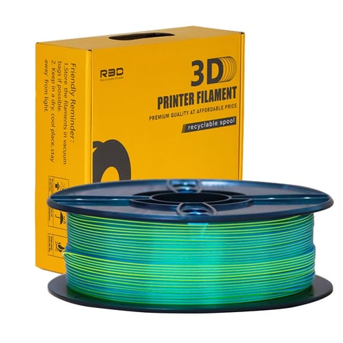 R3D Magic PLA (Yellow-Blue) 3D Printing Filament 1...