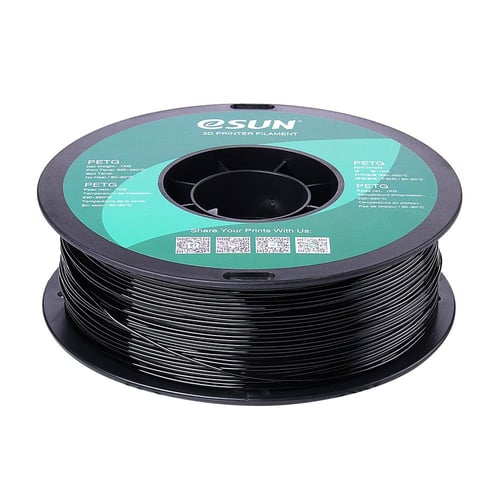 eSUN PETG (Solid Black) 3D Filament 1.75Ø, 1kg