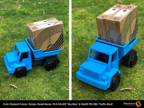 Fillamentum PLA Extrafill (Sky Blue) 3D Printing F...