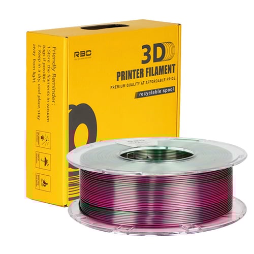 R3D Magic PLA (Rose red-Green) 3D Printing Filamen...