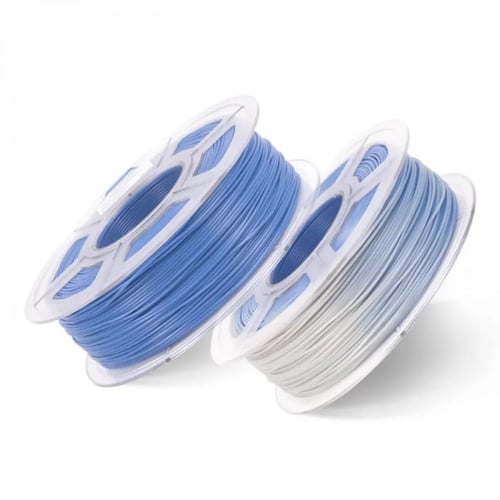 iSanmate PLA color change by Temp. (Blue to White)...