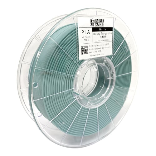 SpiderMaker Matte PLA (Dusty Turquoise) 3D Filamen...