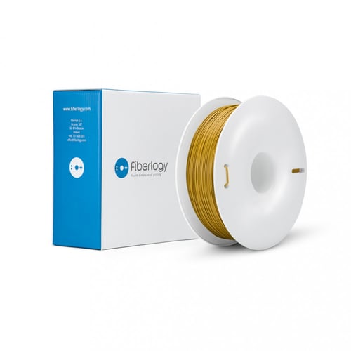 Fiberlogy FiberSilk Metallic (Brass) 3D Filament 1...