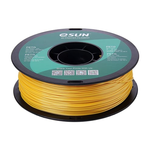 eSUN PETG (Solid Gold) 3D Filament 1.75Ø, 1kg