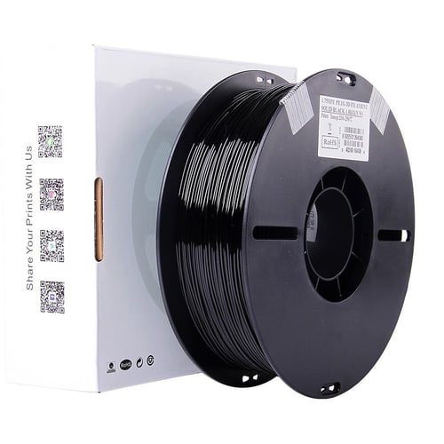 eSUN PETG (Solid Black) 3D Filament 1.75Ø, 1kg